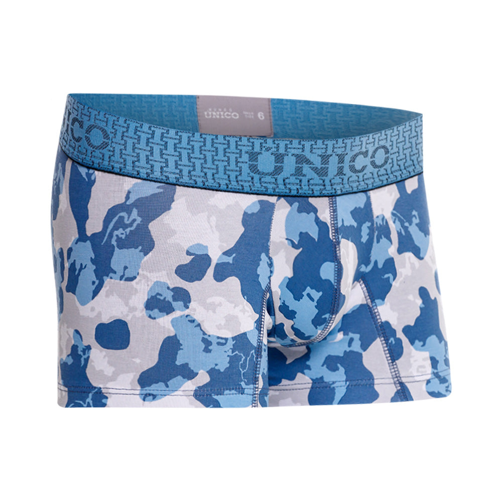 Mundo Unico Boys Vinilo Blue Camo Boxer Briefs Detailed View