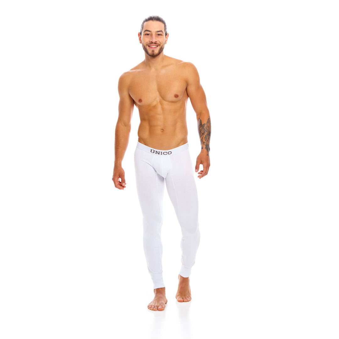 Mundo Unico Cold Mountain Men's White Long Johns