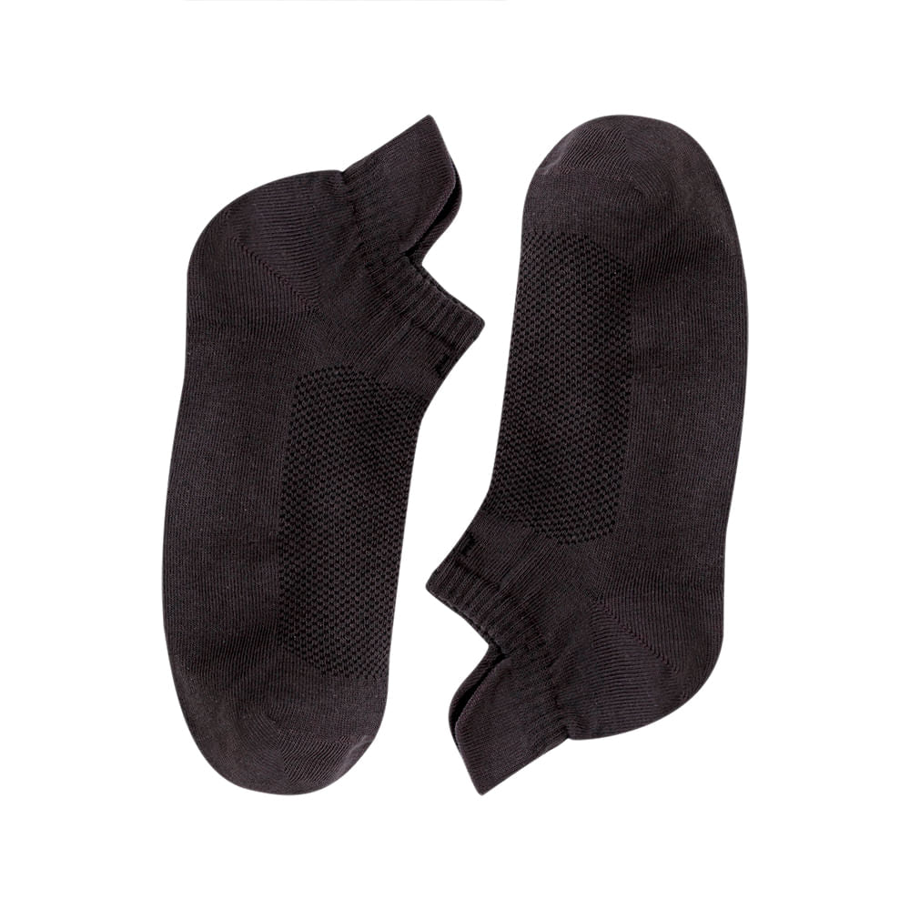 Mundo Unico Cenis Asfalto Low-Cut Running Socks with Heel Tab Detailed View